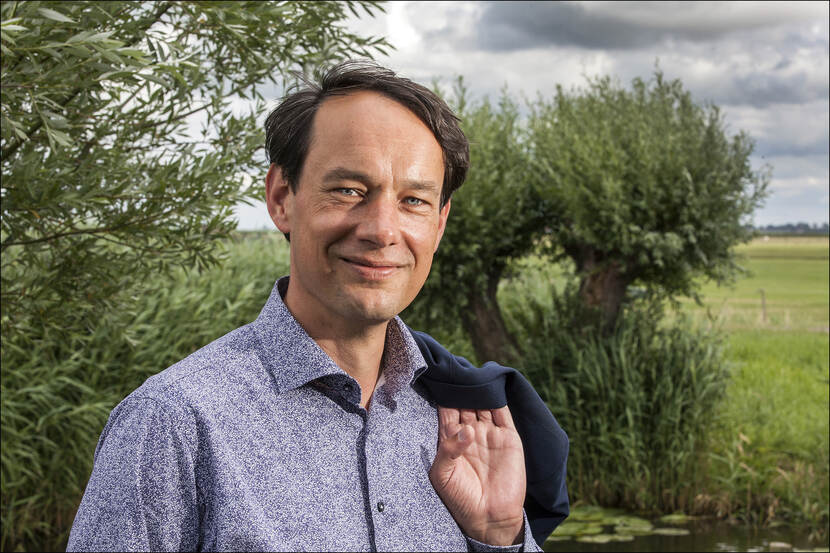 Ernest Briët, directeur van Landschap Noord-Holland en lid van het Beheerderscollectief Waddenzee