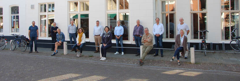 Het Beheerderscollectief Waddenzee tijdens een tweedaagse op Schiermonnikoog in 2020.