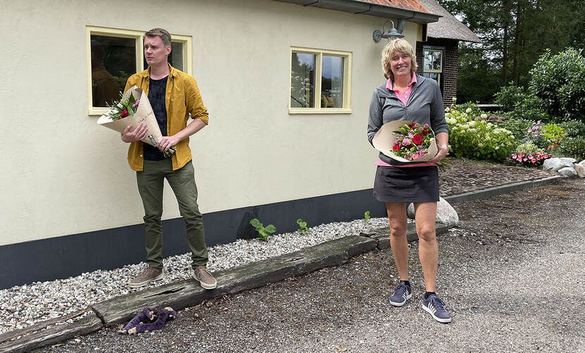 Esther Klaver en André Dijkstra nemen afscheid van de Beheerautoriteit Waddenzee