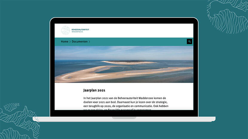 Jaarplan 2021 van de Beheerautoriteit Waddenzee